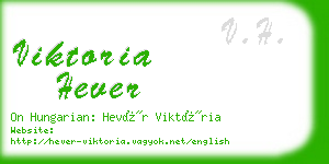 viktoria hever business card